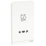 Schneider Electric 施耐德電氣 AvatarOn 鬚刨插座 115V/240V (搪瓷白) (E83T727V_WE_C5)